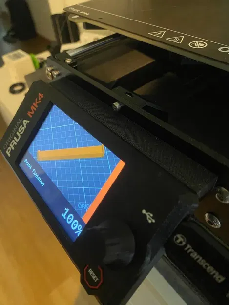 Vỏ che giá đỡ LCD MK4 cho máy in 3D PRUSA - Image 3