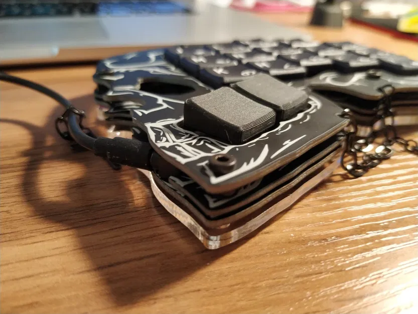 Nắp phím Kailh Choc Ergonomic với hỗ trợ cải tiến - Image 1