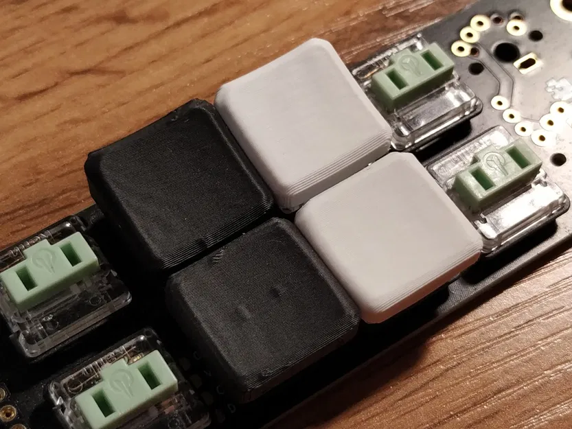 Nắp phím Kailh Choc Ergonomic với hỗ trợ cải tiến - Image 3