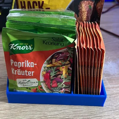 Giá đỡ túi gia vị 3 ngăn cho nhà bếp