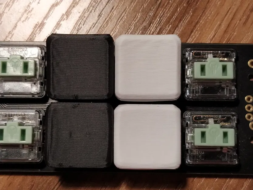 Nắp phím Kailh Choc Ergonomic với hỗ trợ cải tiến - Image 5