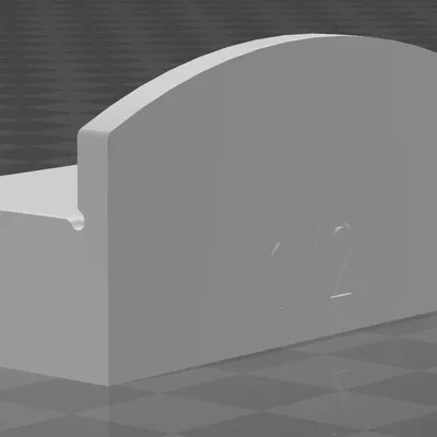 Khối chêm cho mặt tủ và khoảng cách lắp đặt