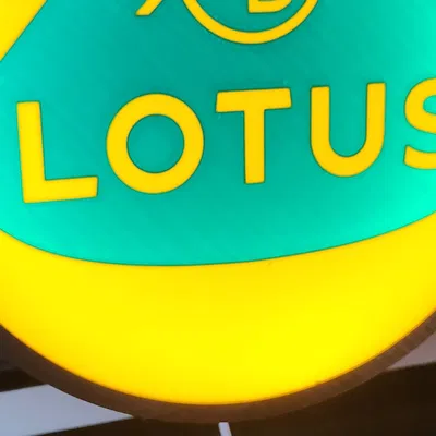 Đèn LED treo tường hình hoa sen với logo Lotus