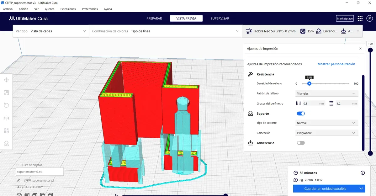 Giá đỡ động cơ 5v cho hộp số 48:1 - Image 4