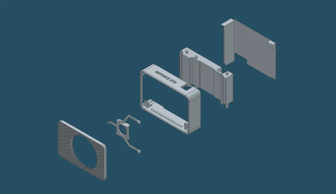 Tấm che quạt RTX 3060 ITX phiên bản Founders Edition - Image 3