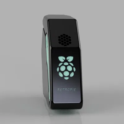 Vỏ máy tính chơi game phong cách Raspberry Pi 4