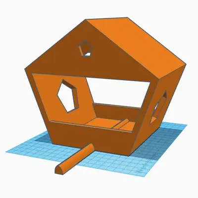 Máy cho chim ăn gắn cửa sổ