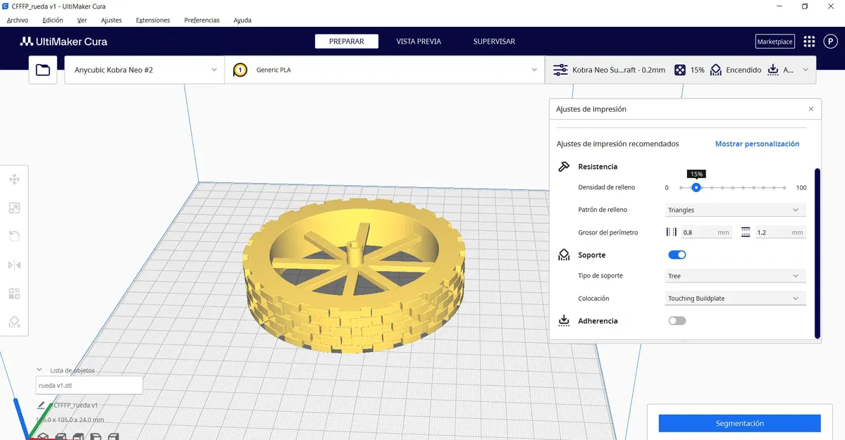 Bánh xe lớn cho động cơ 5v với hộp số 48:1 - Image 1