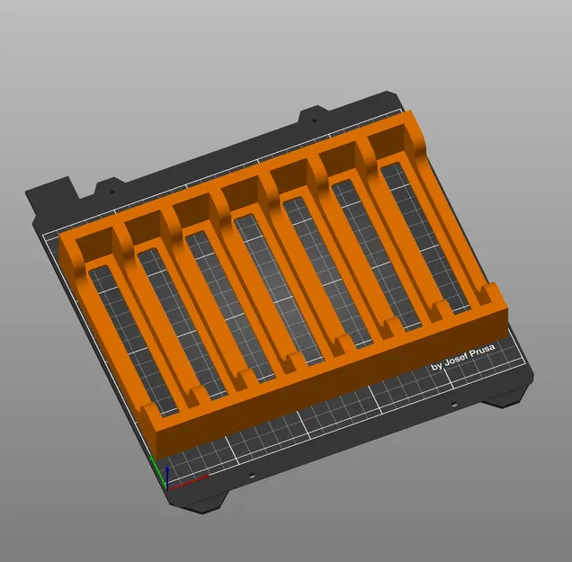 Giá đỡ lưu trữ cho 7 ổ cứng HDD 3,5 - Image 1