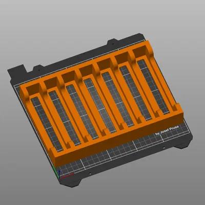 Giá đỡ lưu trữ cho 7 ổ cứng HDD 3,5