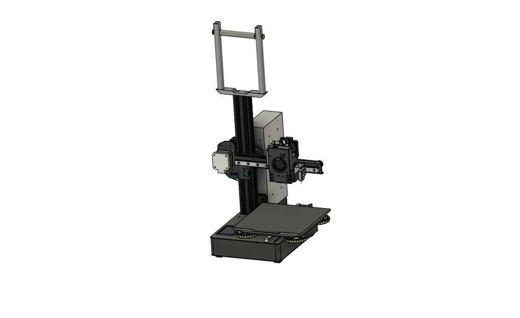 Giá đỡ cuộn filamen trên máy in 3D KP3S - Image 1