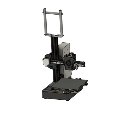 Giá đỡ cuộn filamen trên máy in 3D KP3S