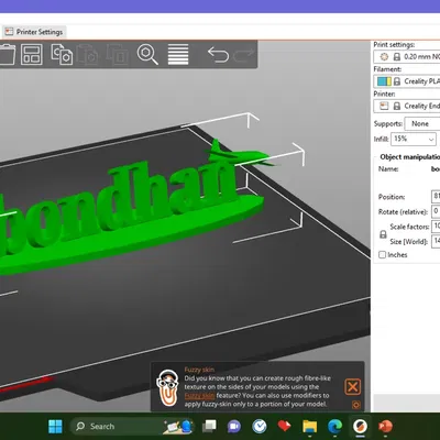 Chữ cái trên bàn với thiết kế nổi bật
