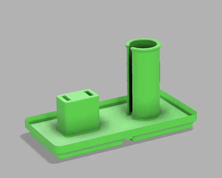 Giá đỡ phích cắm và dây điện cho máy cạo râu Gridfinity - Image 2