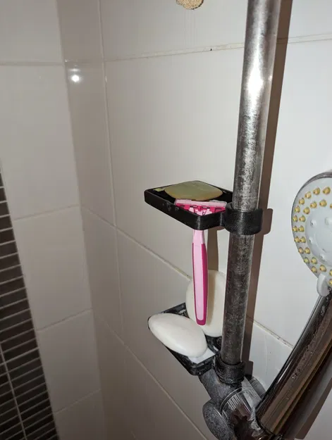 Giá đỡ xà phòng chắc chắn cho vòi sen đường kính 19 mm - Image 2