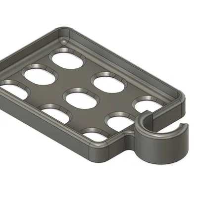 Giá đỡ xà phòng chắc chắn cho vòi sen đường kính 19 mm