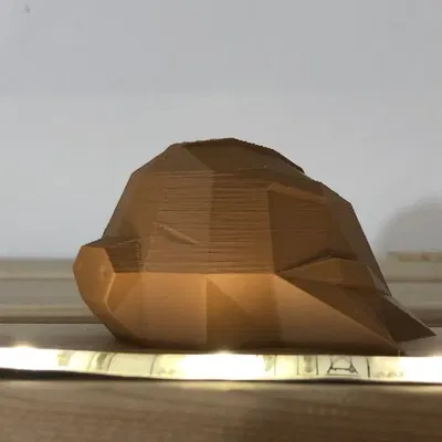 Mô hình Swinub phong cách low poly cho Pokémon