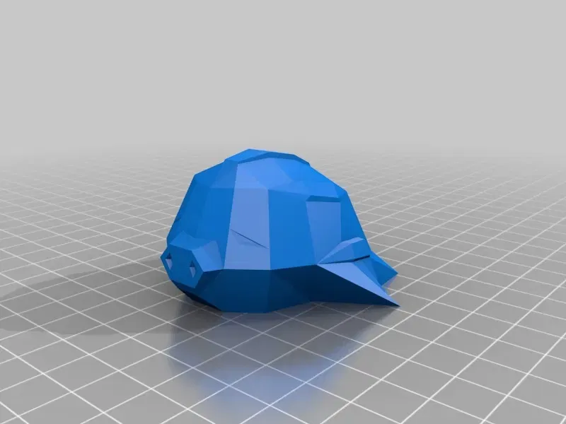 Mô hình Swinub phong cách low poly cho Pokémon - Image 3