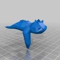 Slakoth phong cách low poly với 3 tư thế khác nhau - Thumbnail 2