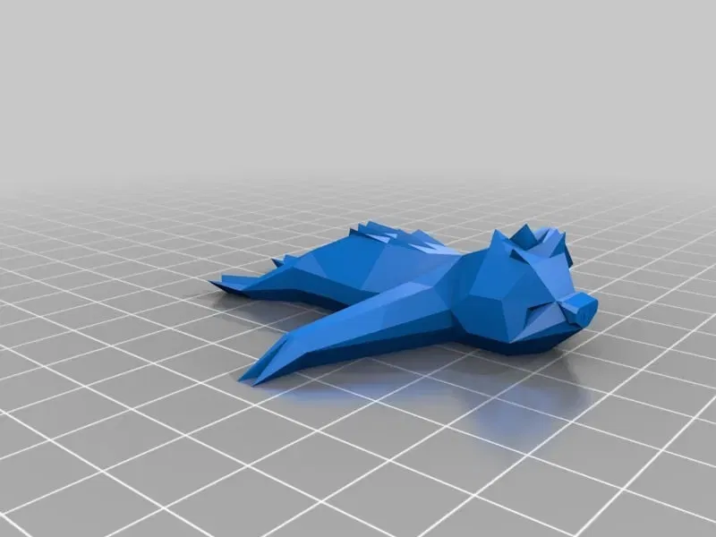 Slakoth phong cách low poly với 3 tư thế khác nhau - Image 3