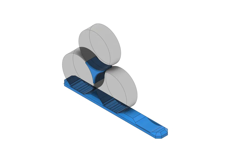 Giá đỡ bóng hockey hình chóp cho 6 viên puck - Image 2