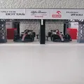 Nhà để xe F1 cho mô hình ô tô tỉ lệ 1/43 - Thumbnail 2