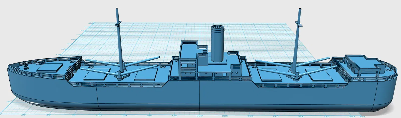 Tàu hàng mô phỏng chi tiết cho người đam mê in 3D - Image 3