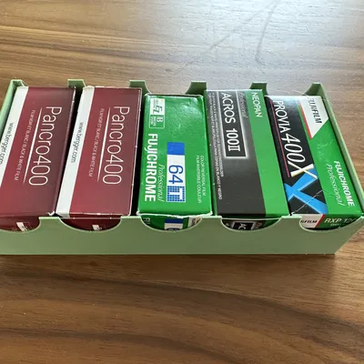 Khay chứa 5 hộp phim 120mm cho máy ảnh