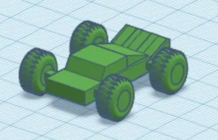 Xe ô tô điều khiển từ xa mini cho mô hình và đồ chơi crawler ... - Image 5