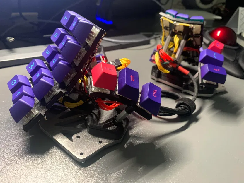 Bộ xương Cyberpunk Dactyl Manuform phiên bản 3x5+3 - Image 1