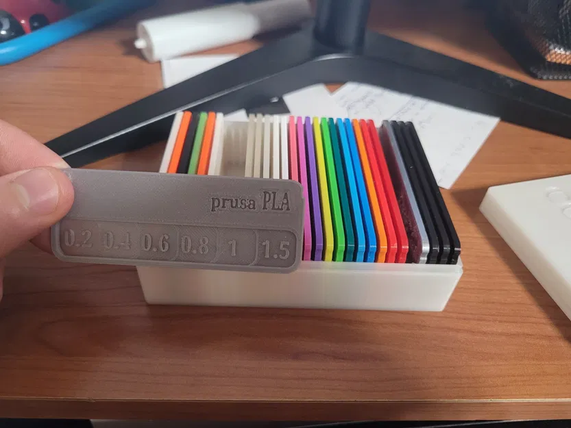 Thẻ mẫu màu và vật liệu cho máy in 3D - Image 1