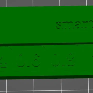 Thẻ mẫu màu và vật liệu cho máy in 3D