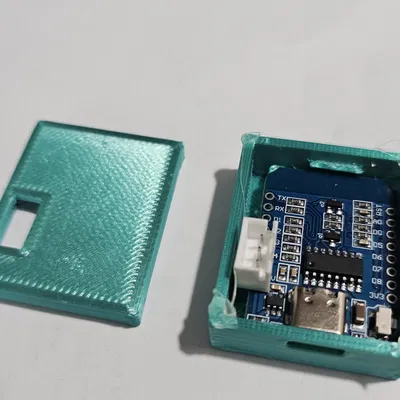 Hộp cho ESP8266 WEMOS D1 Mini (USB C) trong dự án WLED