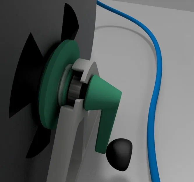 Giá đỡ cuộn dây hoặc cáp với cuộn filament rỗng - Image 5