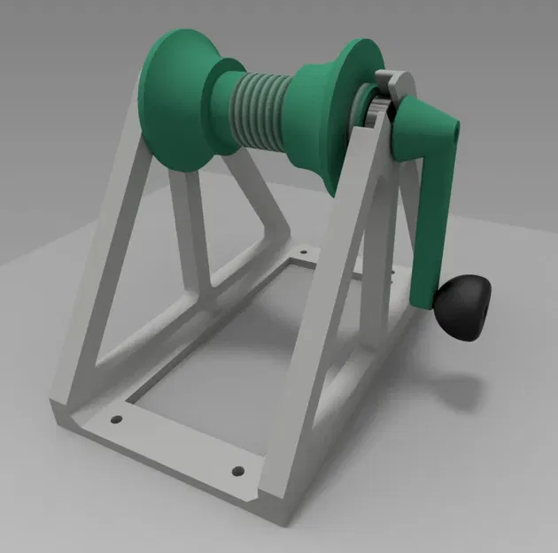 Giá đỡ cuộn dây hoặc cáp với cuộn filament rỗng - Image 6