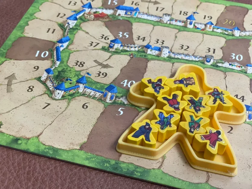Hộp lưu trữ hình meeple cho trò chơi board game - Image 3