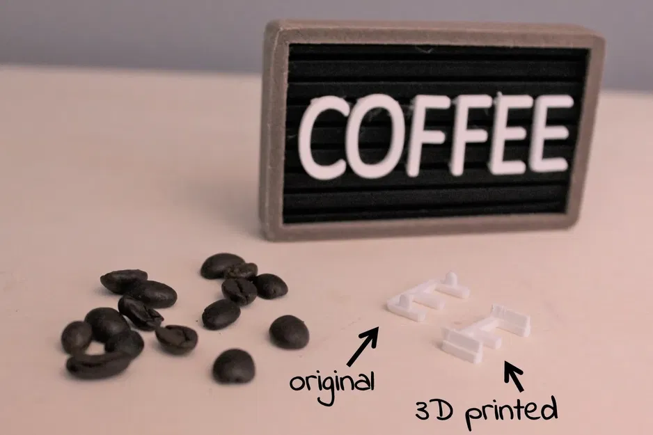 Bảng chữ cái mini di động cho 20mm chữ cái - Image 3