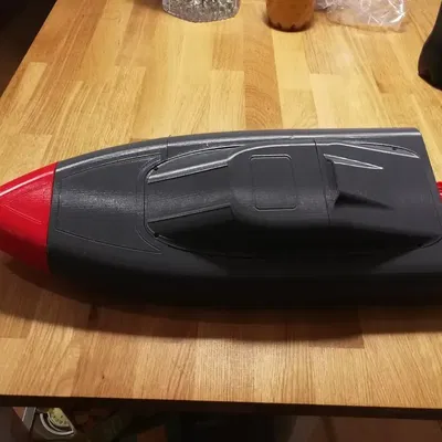 Tàu phản lực điều khiển từ xa Bashtech in 3D