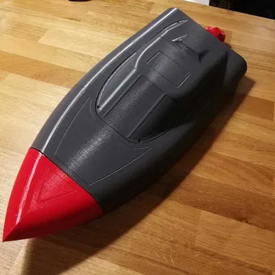 Tàu phản lực điều khiển từ xa Bashtech in 3D