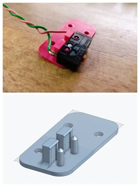 Giá đỡ công tắc Omron SS cho máy in Sidewinder X1 - Image 1