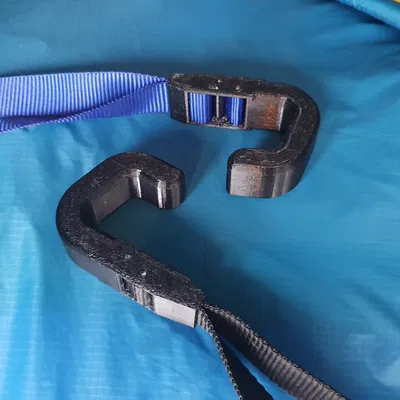 Giá đỡ xe đạp đơn giản cho ô tô với thanh thép 2mm