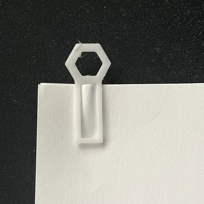 Kẹp giấy nhỏ tiện dụng chỉ sử dụng 0.09m dây filament