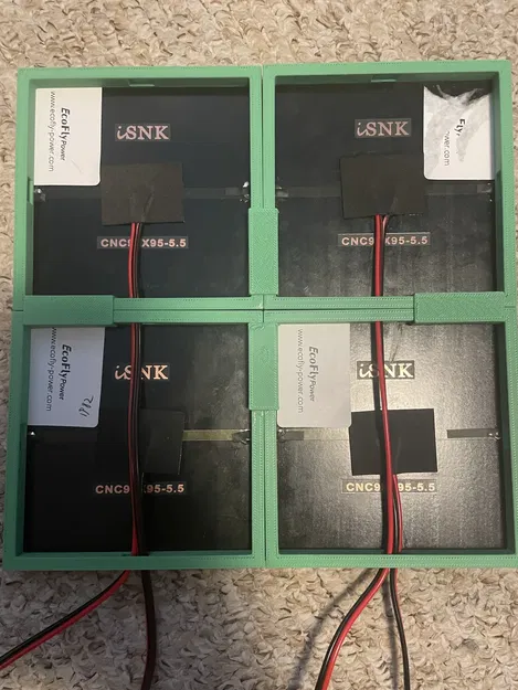 Hộp đựng và pin năng lượng mặt trời 95x95mm - Image 4