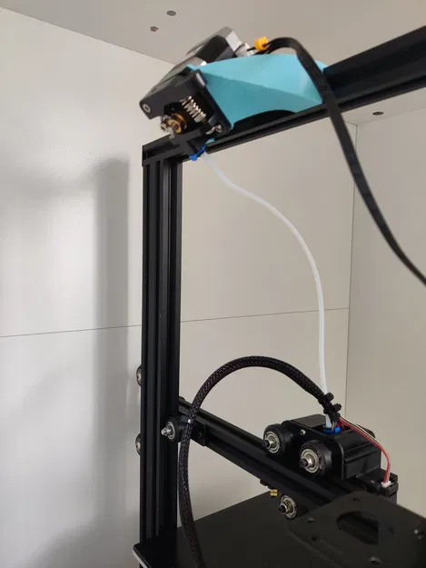 Bộ chuyển vị trí đầu đùn cho thanh trên máy in Ender 3 - Image 1