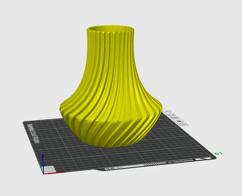Bình hoa núi lửa với thiết kế ổn định và đẹp mắt - Image 3