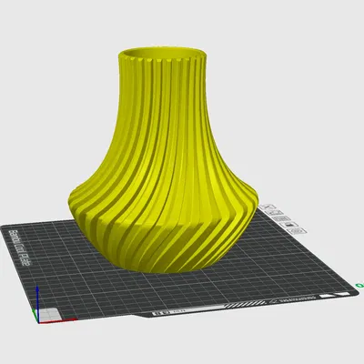 Bình hoa núi lửa với thiết kế ổn định và đẹp mắt
