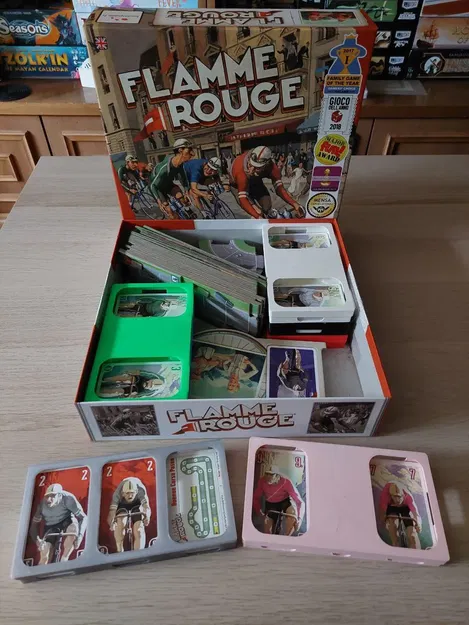 Bộ tổ chức thẻ cho trò chơi Flamme Rouge - Image 1