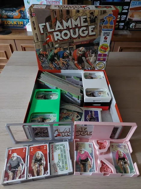 Bộ tổ chức thẻ cho trò chơi Flamme Rouge - Image 2