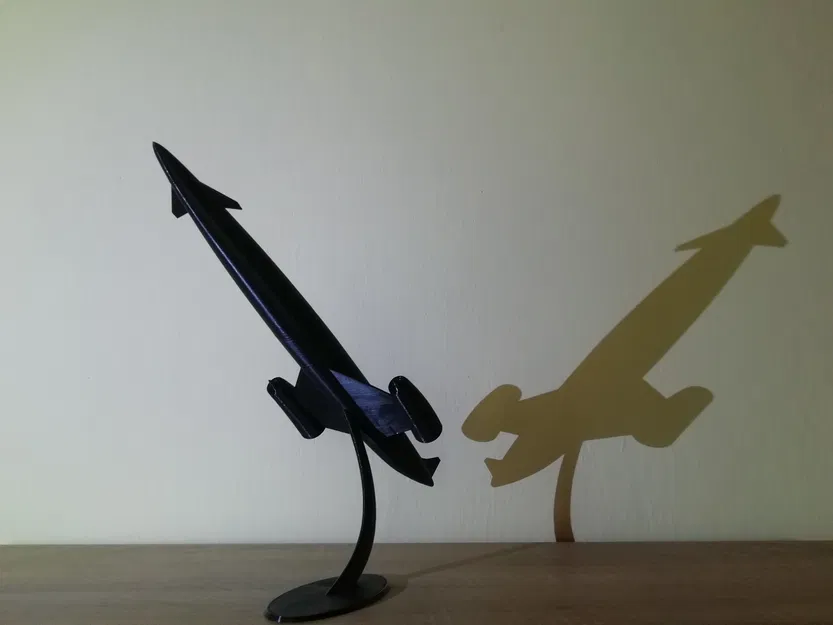 Mô hình máy bay vũ trụ Skylon tỉ lệ 1:200 - Image 1