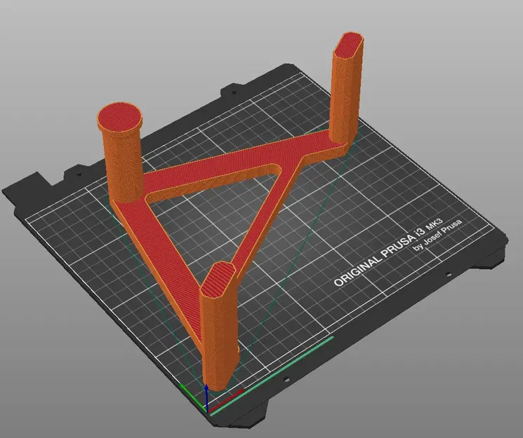 Giá đỡ cuộn filament 20cm cho máy in 3D MK3 - Image 3